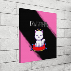 Холст квадратный Екатерина - кошка - Краска - фото 2