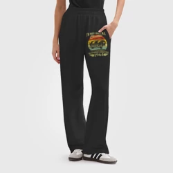 Женские брюки oversize без начеса хлопок Я не старый, я классический 1964 - фото 2