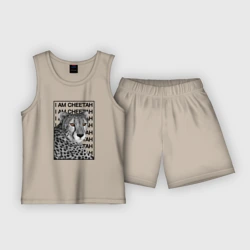 Детская пижама с шортами хлопок Пума Месси