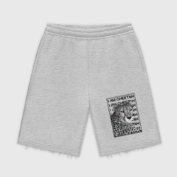 Мужские трикотажные шорты футер хлопок Пума Месси