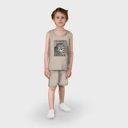 Детская пижама с шортами хлопок Пума Месси - фото 2