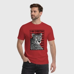 Мужская футболка хлопок Пума Месси - фото 2