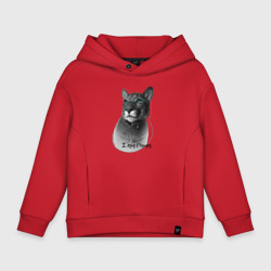Детское худи Oversize хлопок Месси пума