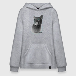 Худи SuperOversize хлопок Месси пума