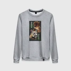 Женский свитшот хлопок Герда и Месси