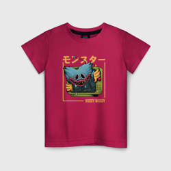 Детская футболка хлопок Japan Huggy Wuggy