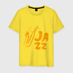 Jazz Music – Мужская футболка хлопок с принтом купить со скидкой в -20%