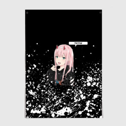 Постер Zero Two Darling