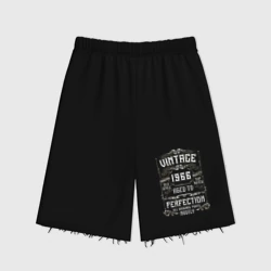 Женские шорты oversize футер хлопок Винтажное совершенство 1966