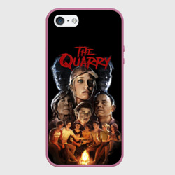Чехол для iPhone 5/5S матовый The Quarry Все Персонажи