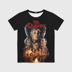 Детская футболка 3D The Quarry Все Персонажи