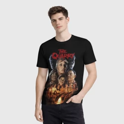 Мужская футболка 3D The Quarry Все Персонажи - фото 2