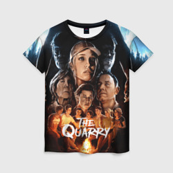 Женская футболка 3D The Quarry Монстр и Персонажи