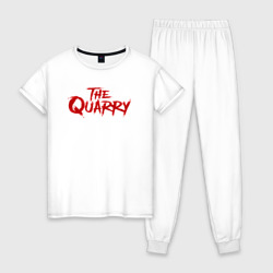 Женская пижама хлопок The Quarry logo