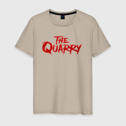 Мужская футболка хлопок The Quarry logo