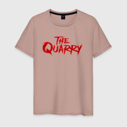 Мужская футболка хлопок The Quarry logo