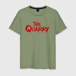 The Quarry logo – Мужская футболка хлопок с принтом купить со скидкой в -20%