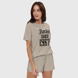 Женская пижама с шортиками хлопок Чумовойая с 1967 - фото 2