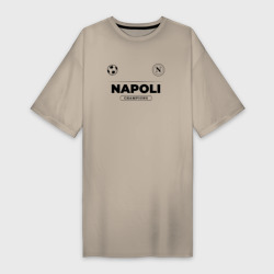 Платье-футболка хлопок Napoli Униформа Чемпионов