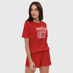 Женская пижама с шортиками хлопок Сделано в 67ом - фото 2