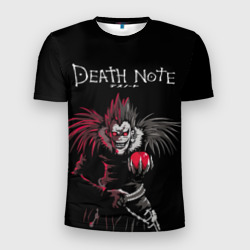 Мужская футболка 3D Slim Тетрадь смерти Ryuk