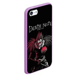 Чехол для iPhone 5/5S матовый Тетрадь смерти Ryuk - фото 2