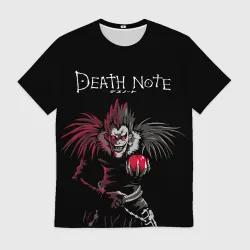 Мужская футболка 3D Тетрадь смерти Ryuk