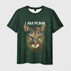 Мужская футболка 3D I am Puma Messi