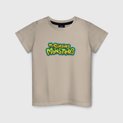 Детская футболка хлопок My singing monsters