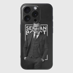 Чехол для iPhone 16 Pro силиконовый с защитой камеры Серкан Болат