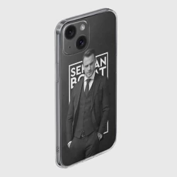 Чехол для iPhone 15 силиконовый с защитой камеры Серкан Болат - фото 2