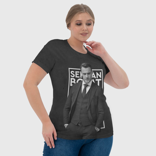 Женская футболка 3D Серкан Болат, цвет 3D печать - фото 6