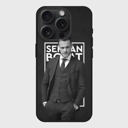 Чехол силиконовый для Apple iPhone 15 Pro матовый Серкан Болат