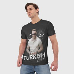 Мужская футболка 3D Turkish Love Serkan - фото 2