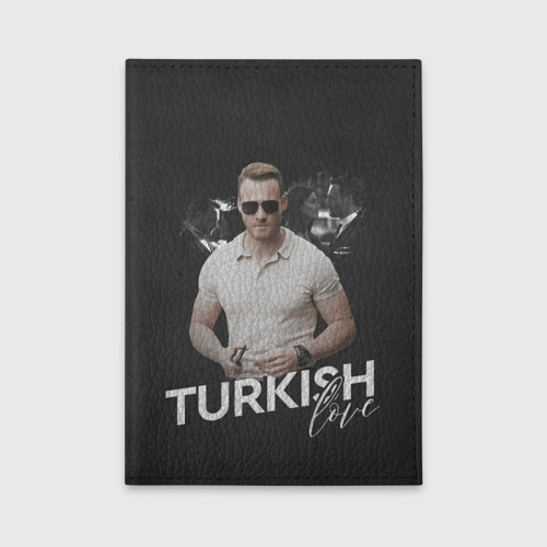 Обложка для автодокументов Turkish Love Serkan, цвет черный