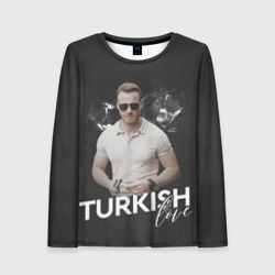 Женский лонгслив 3D Turkish Love Serkan