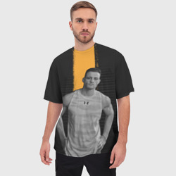 Мужская футболка oversize 3D Kerem Bursin - фото 2