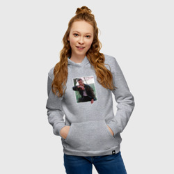 Женская толстовка хлопок Sen cal kapimi - Serkan - фото 2