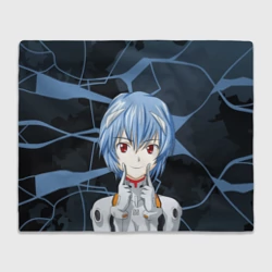 Плед 3D Евангелион - пилот Рей Аянами