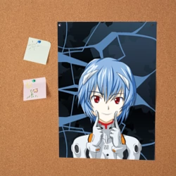 Постер Евангелион - пилот Рей Аянами - фото 2