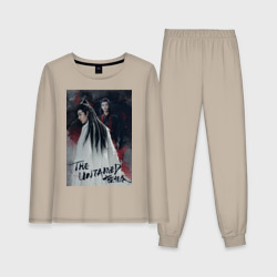 Женская пижама с лонгсливом хлопок Неукротимый