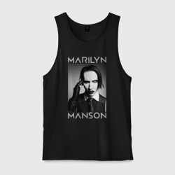 Мужская майка хлопок Marilyn Manson фото