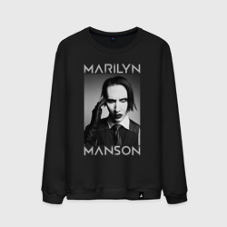Мужской свитшот хлопок Marilyn Manson фото