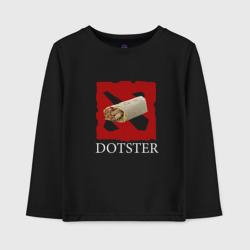 Детский лонгслив хлопок Dotster