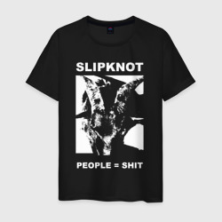 Slipknot People Shit – Мужская футболка хлопок с принтом купить со скидкой в -20%