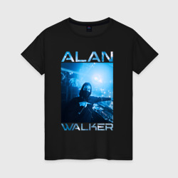Женская футболка хлопок Alan Walker фото
