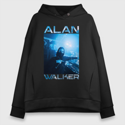 Женское худи Oversize хлопок Alan Walker фото