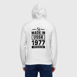 Мужская толстовка на молнии хлопок Made In USSR 1977 Limited Edition - фото 2