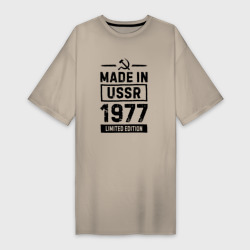 Платье-футболка хлопок Made In USSR 1977 Limited Edition