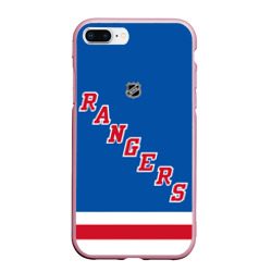 Чехол для iPhone 7Plus/8 Plus матовый Артемий Панарин Rangers